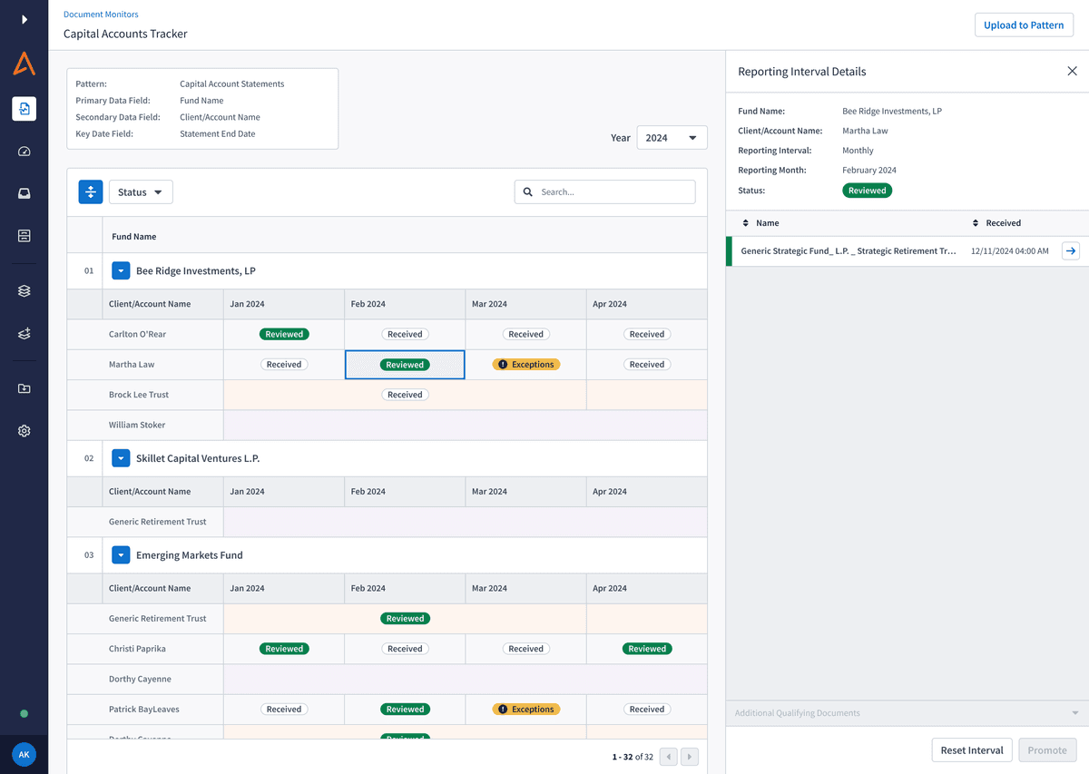 Alkymi Document Tracking