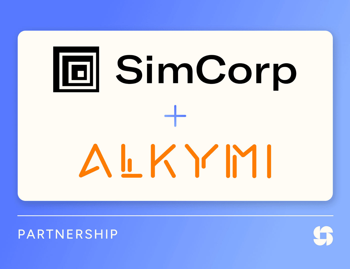 Expanding our embedded integration with SimCorp | Alkymi