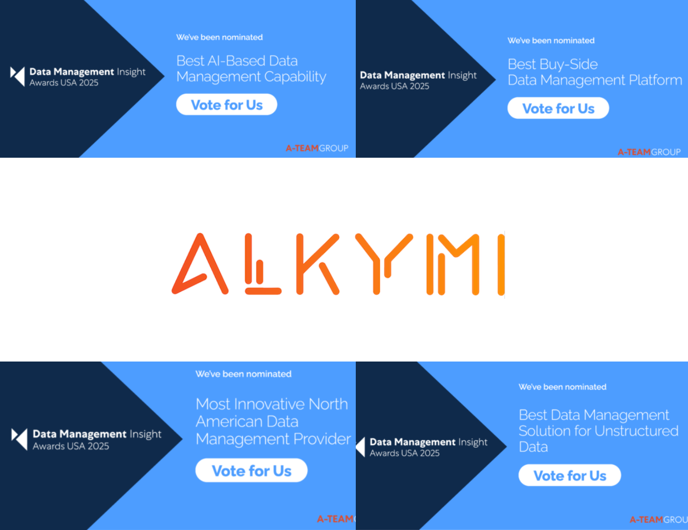 Akima Data Management Alkymi Recognized in Four Categories for the Data Management Insight ...